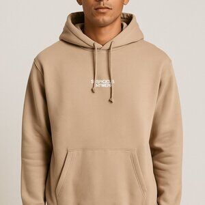 Men's Beige Hoodie